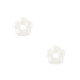 Czech glass beads flower 5mm - Alabaster White - 02010-29300